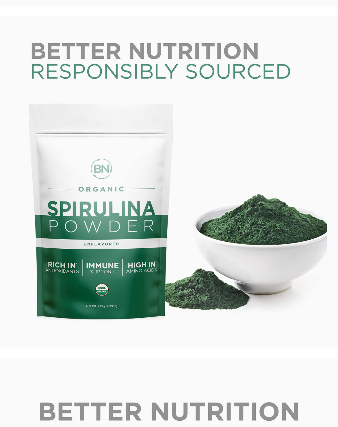 ORGANIC SPIRULINA - ESPIRULINA ORGANICA  4oz 255g