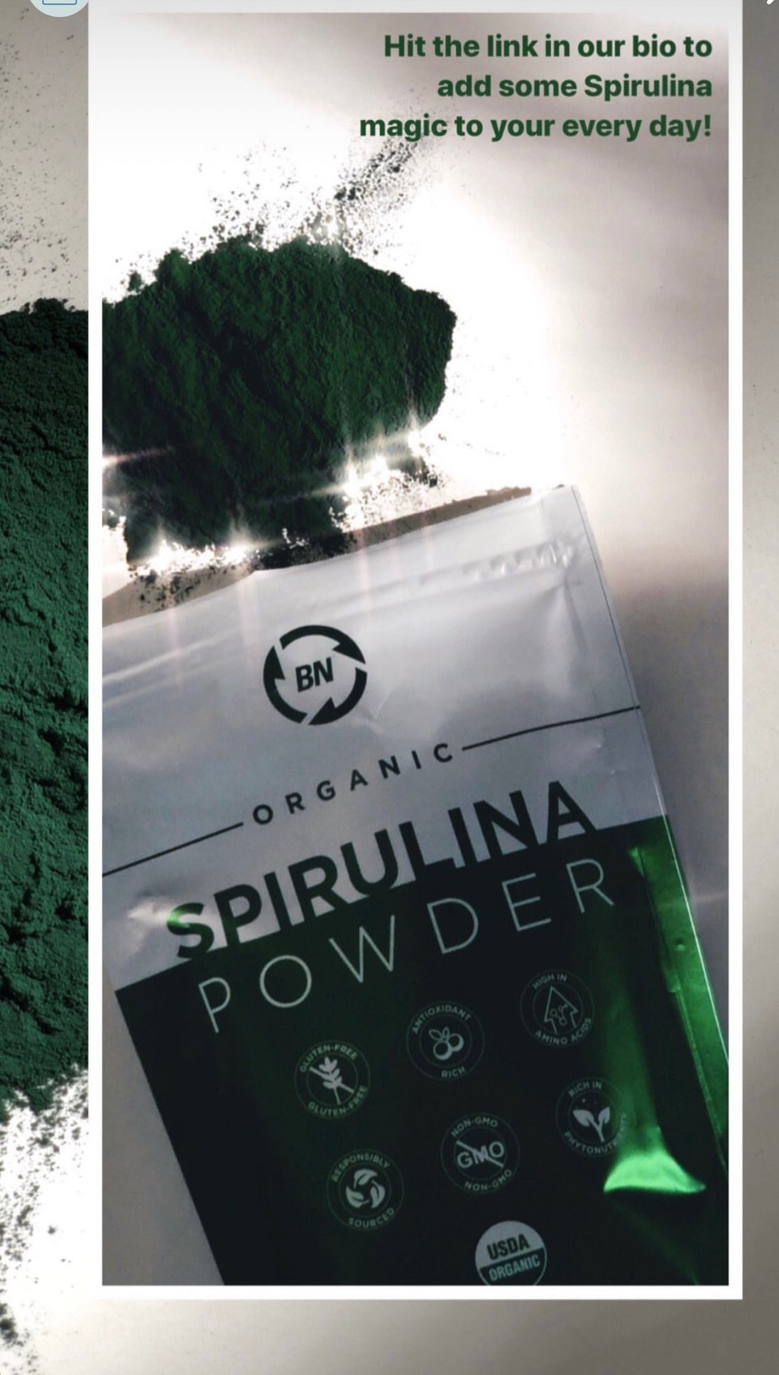 ORGANIC SPIRULINA - ESPIRULINA ORGANICA  4oz 255g